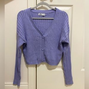 Hollister Lavender Cardigan